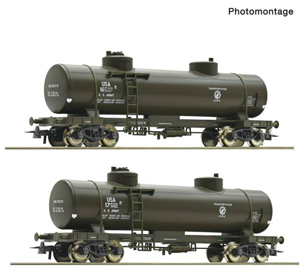 Roco 6600358 – 2-tlg. Set: Kesselwagen, USATC