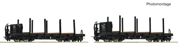 Roco 6640009 – 2-tlg. Set: Rungenwagen, ÖBB