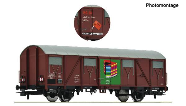 Roco 76608 – Gedeckter Güterwagen, DR