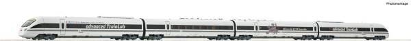Roco 7700048 – 4-tlg. Set: Messzug ICE TD 605 019-8, DB Systemtechnik