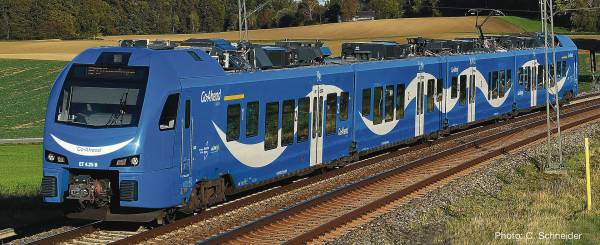 Roco 7720044 – 4-tlg. Set: Elektrotriebzug „FLIRT 3“, Arverio Bayern