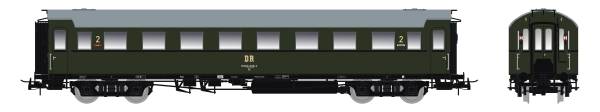 Saxonia 87229 - Personenwagen C4ü Sa 07 Zugschluss der DR
