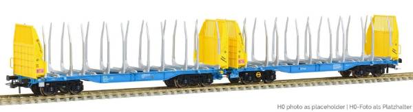 Sudexpress T657001 - Holztransportwagen Sggmrrs 90 'GigaWood' der CD-Cargo