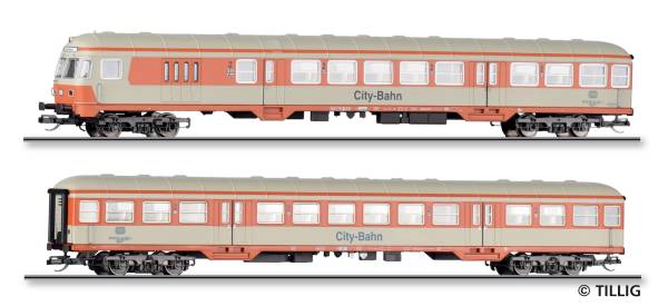 TILLIG 01127 - Reisezugwagenset der DB in City-Bahn - Lackierung