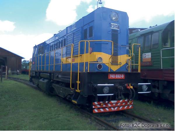 TILLIG 02762 - Diesellokomotive 740 692 der KŽC Doprava s.r.o.