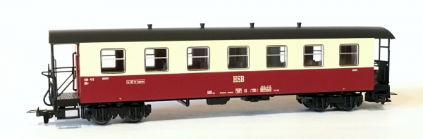 Tillig 13921 - Personenwagen KBtr mit Traglastenabteil der HSB