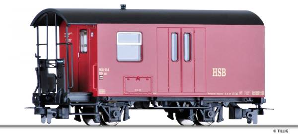 TILLIG 13973 - Packwagen der HSB