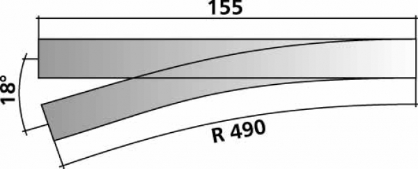 TILLIG 85632 - Weiche links