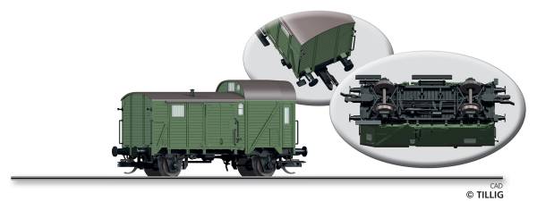 TILLIG 95903 - Güterzug-Packwagen Pwg pr-14 der DR