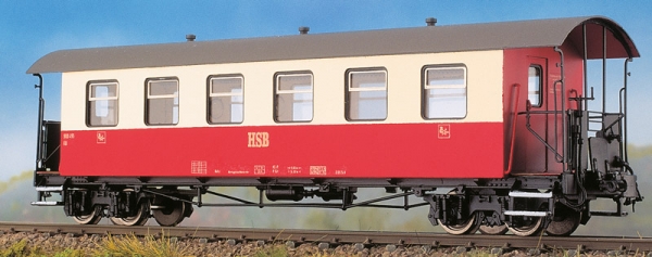 Weinert 6248 - 4-achsiger 6-Fenster-Wagen der HSB