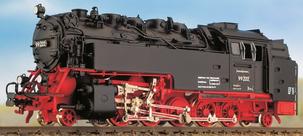 Weinert 6262 - 99 222 / 99 7222 Schmalspur-Dampflok in „Zwischenausführung“ der DR, Faulhaber-Motor