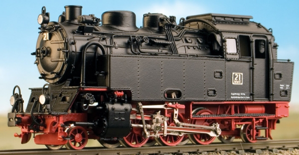 Weinert 6271 - NWE 21 Schmalspur-Dampflok mit genieteten Wasserkästen und Faulhaber-Motor