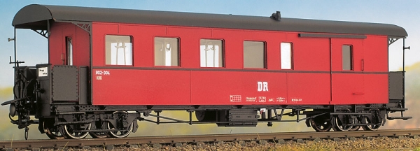 Weinert 6232 - 4-achsiger Gepäckwagen des historischen HSB-Zuges
