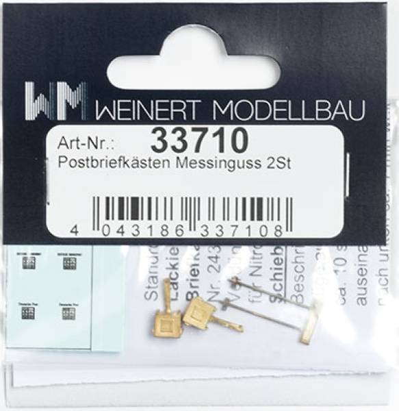 Weinert 33710 - Postbriefkästen