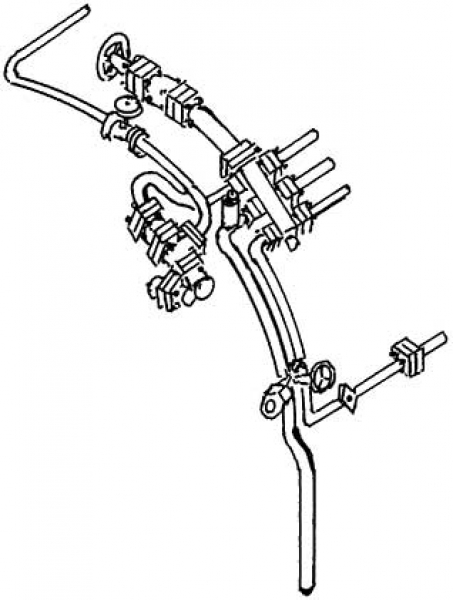 Weinert 8243 - Dampfentnahmestutzen für Stehkessel für Baureihe 44 (DB-Öl)