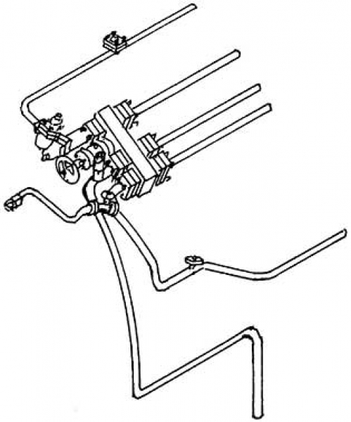 Weinert 8244 - Dampfentnahmestutzen für Baureihe 41 DB-Öl