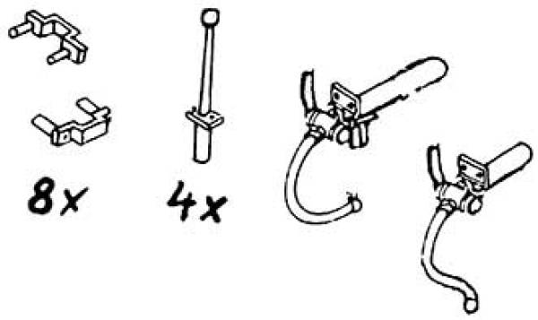 Weinert 8466 - Griffe und Bremsschläuche