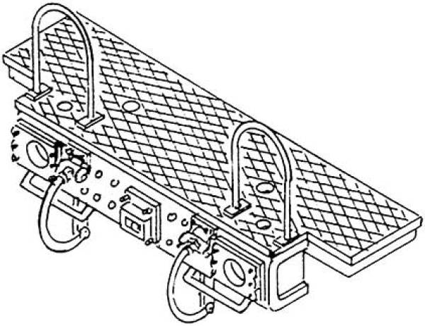 Weinert 8484 - Pufferbohle für Baureihe 85 vorne