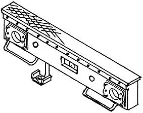 Weinert 8489 - Pufferbohle für Baureihe 92 mit Pufferflanschen