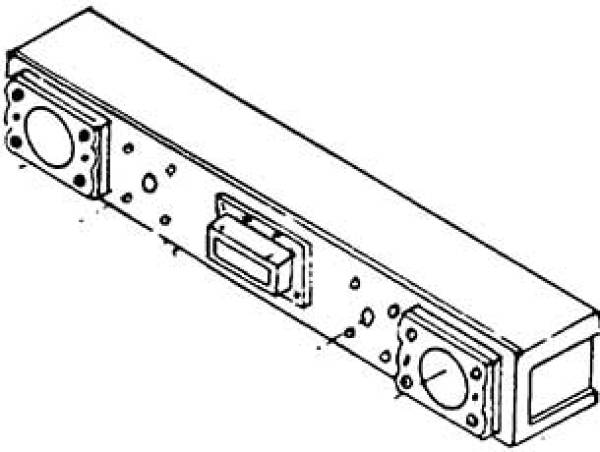 Weinert 8506 - Einheitspufferbohle für Schlepptender