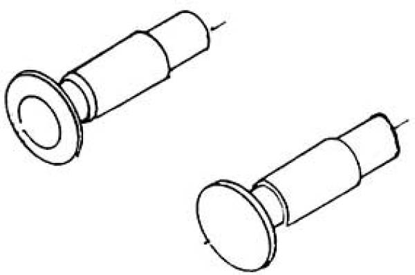 Weinert 8618 - Hülsenpuffer mit 4,3 mm Durchmesser