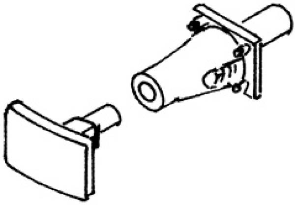 Weinert 8619 - Mittelpufferkupplung für Franzburg