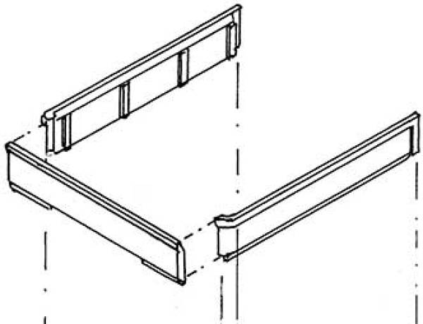 Weinert 92001 - Kohlekastenaufsatz für Original-Tender der BR 38.10