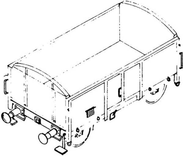 Weinert 9254 - Güterwagenzurüstteile