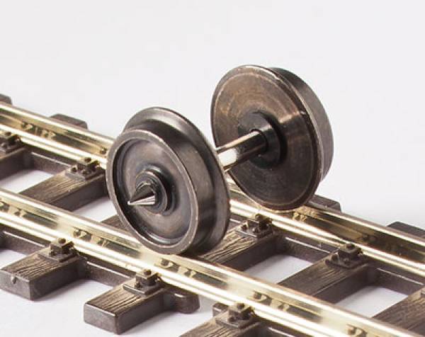 Weinert 9752 - 8-mm H0e-Scheibenradsatz mit 15,5 mm Spitzenweite