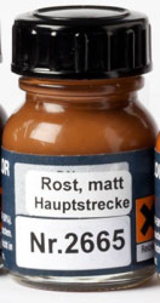 Weinert 2665 - Nitro-Acryl-Farbe Rost auf Hauptstrecke 25 ml