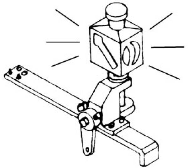 Weinert 72491 - LED-beleuchtete Weichenlaterne