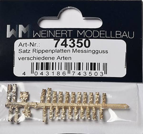 Weinert 74350 - Set Rippen- und Gleitplatten