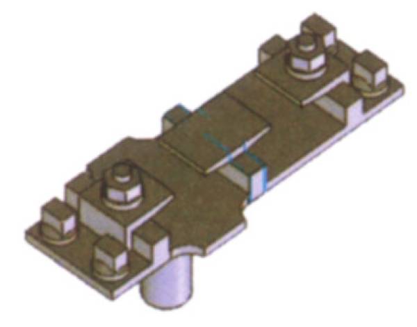 Weinert 74356 - Gleitplatten Glp 19 mit Befestigung für Radlenker