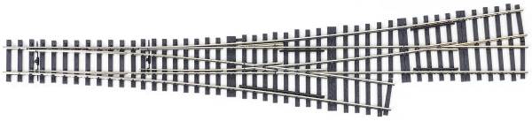 Weinert 74430 - Kurze beidseitige Doppelweiche rechts und links je 8,6°