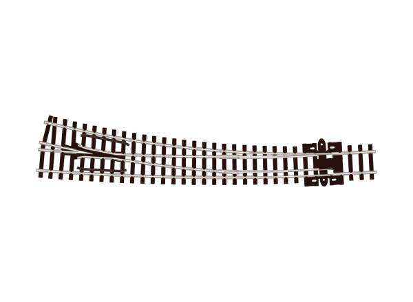 PECO SL- 386 - Code 80 Bogenweiche rechts 9°, nichtleitendes Herzstück
