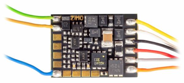 ZIMO MN170 - Nicht-Sound-Decoder mit 9 Anschlussdrähten