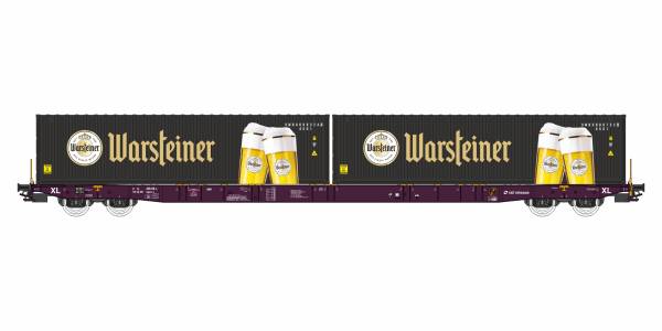 igra 96010104 - Containertragwagen Sggnss-XL "Warsteiner", rail release