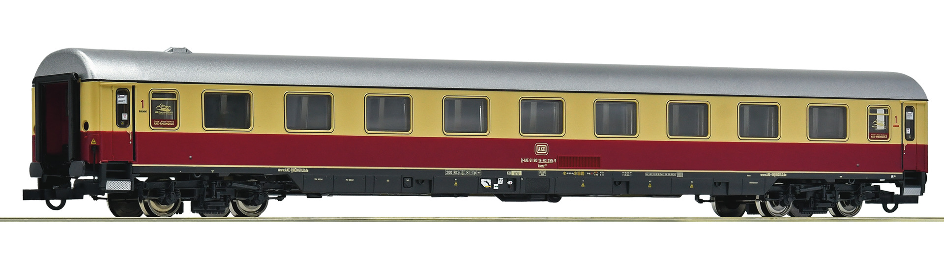Roco 6200126 - Schnellzugwagen 1. Klasse „Rheingold“ der AKE
