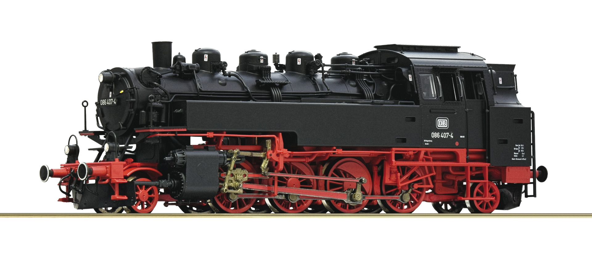 Roco 7100019 - Dampflokomotive 086 407-4 der DB