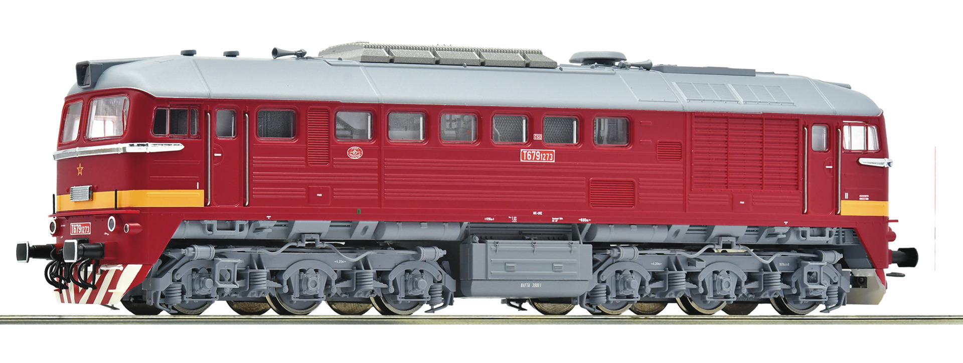Roco 7310061 - Diesellokomotive T 679.1 der CSD, digital mit Sound