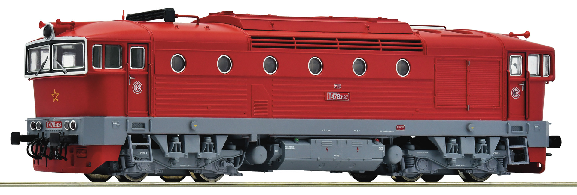 Roco 7310071 - Diesellokomotive T 478.3137 der CSD, digital mit Sound