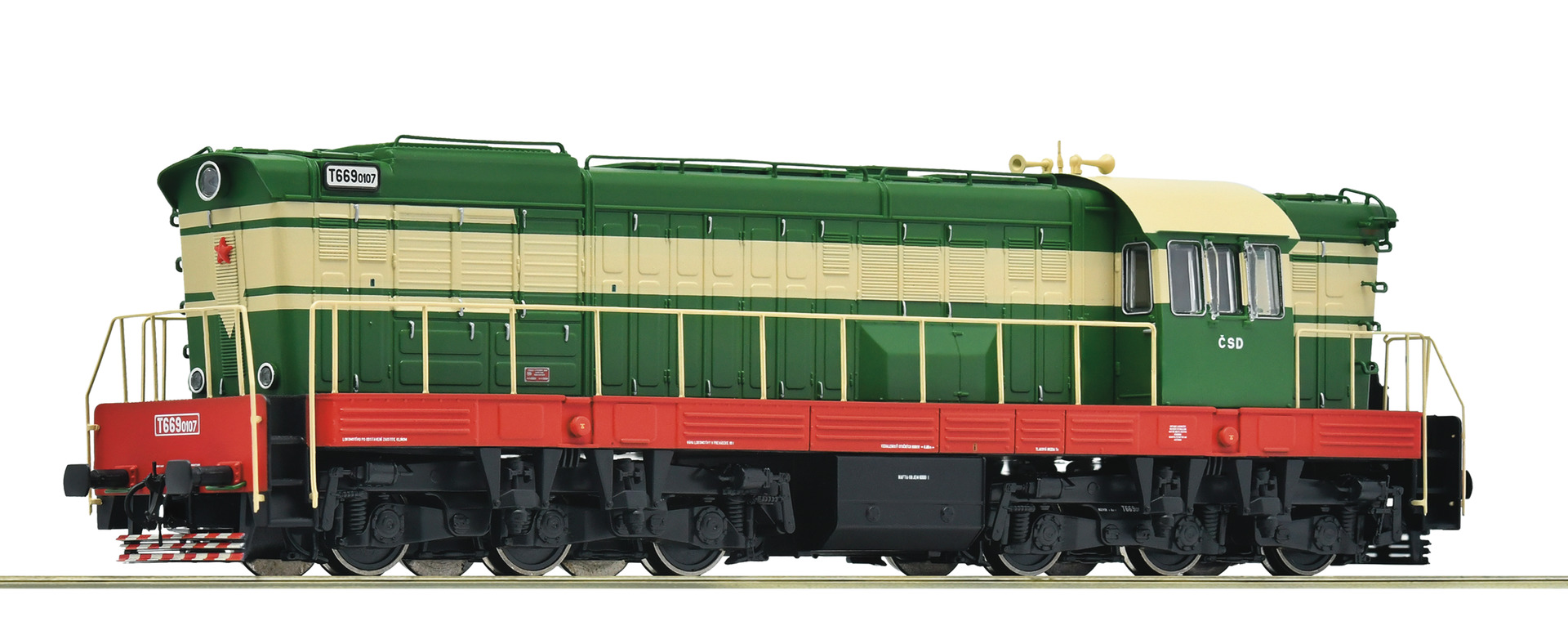 ROCO 7300012 - Diesellokomotive T 669.0107 der CSD