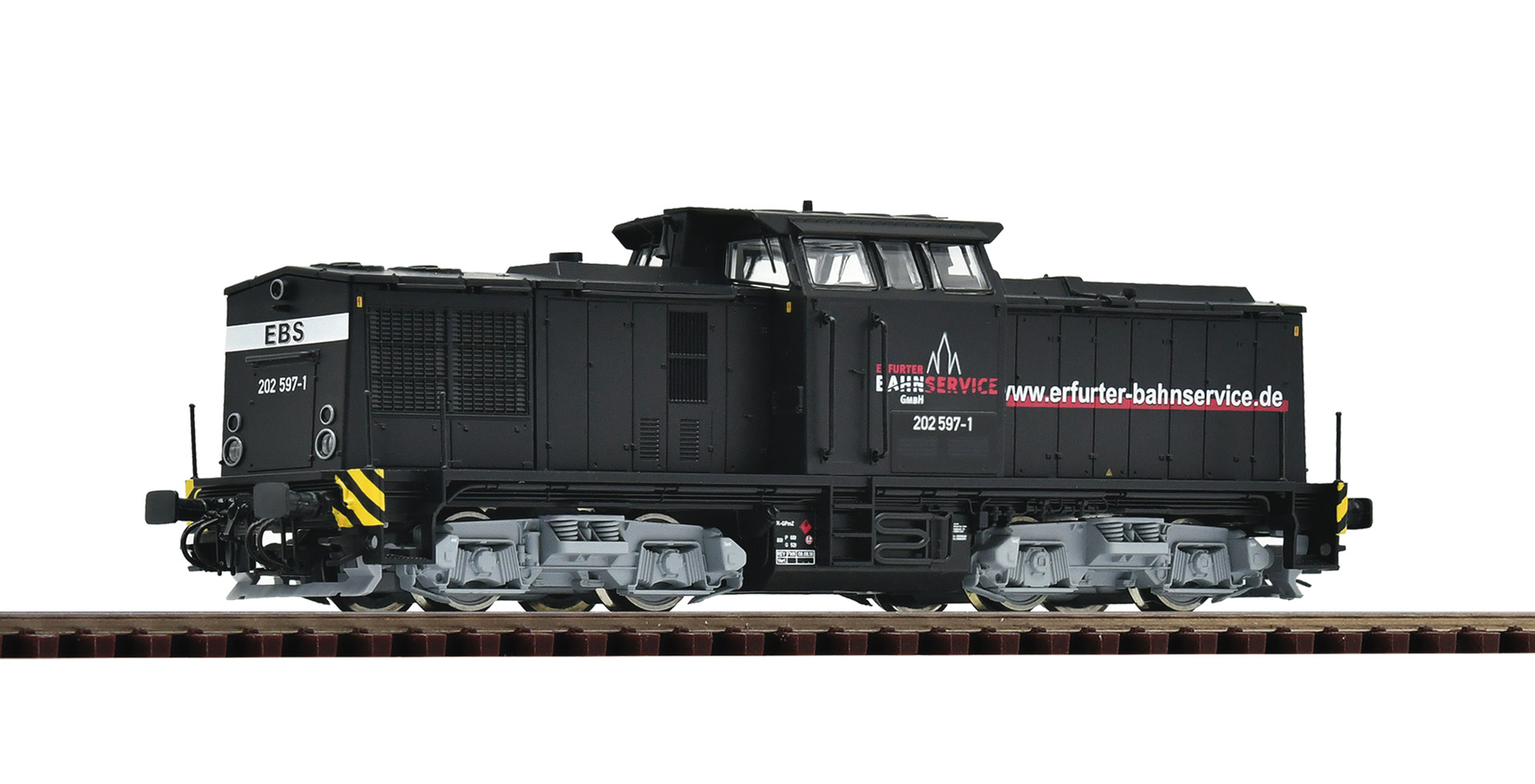 Roco 7390010 - Diesellokomotive 202 597-1 der EBS, digital mit Sound