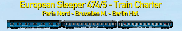 ACME AC55390 - 3-tlg. Set Schlafwagenzug der RDC