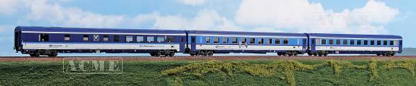 ACME AC55318 - 3-tlg. Set Personenwagen "Eurocity 378/379 Berliner" der CD, Set B