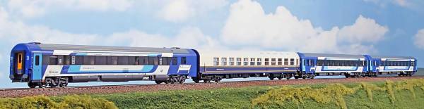 ACME AC55367 - 4-tlg. Set Personenwagen IC 1204/1205 Adria der MAV-DB