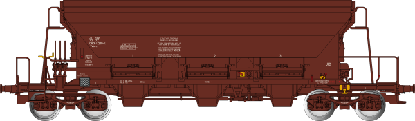 Albert Modell 083003 - Selbstentladewagen Tads-z der JZ