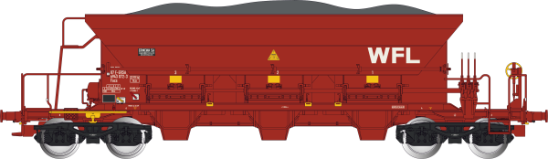 Albert Modell 694002 - Selbstentladewagen Facs der F-ERSA