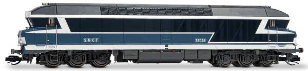 Arnold HN9086HM - Diesellokomotive CC 72034, Ursprungslackierung, SNCF, DC-Sound