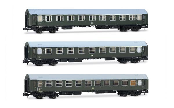 Arnold HN4421 - 3-tlg. Set Set Personenwagen Typ B der DR